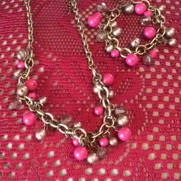 3 Pc. Paparazzi Bracelet,,,Necklace & Earring Set - Picture 2 of 2